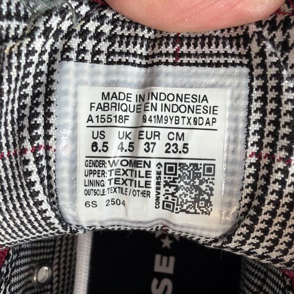 NEW Converse Chuck Taylor All Star Sneaker berry red sporty madison mid 6.5 NIB - Picture 5 of 10